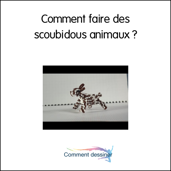 Comment faire des scoubidous animaux